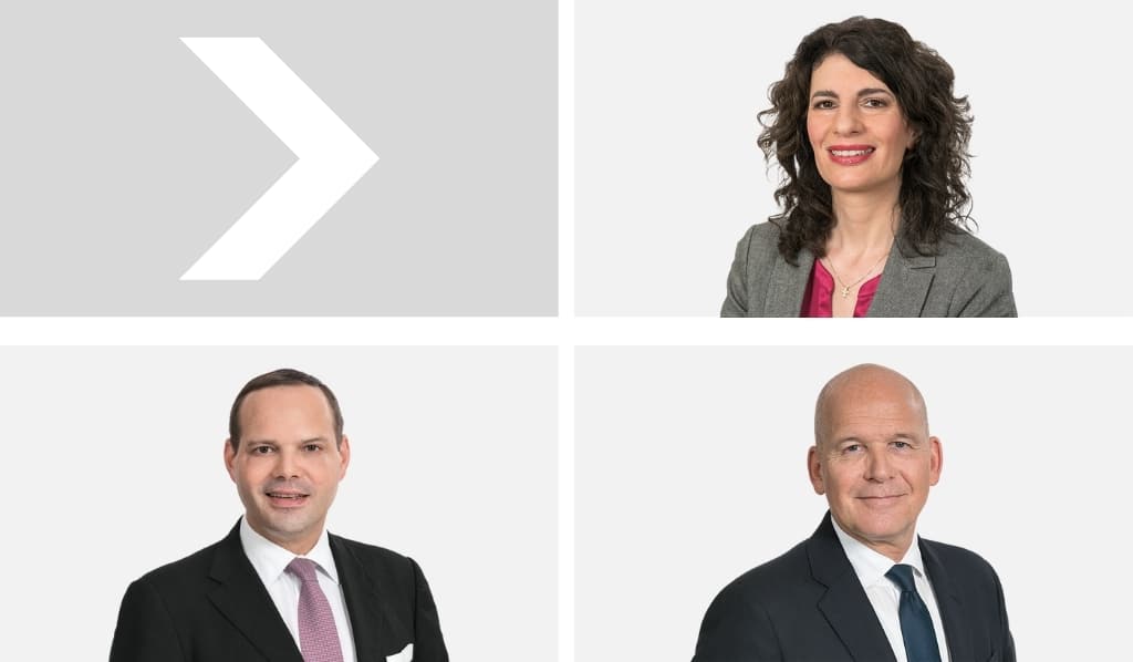 Rechtsanwälte Jenny Mehlitz, Thomas Derlin und Wolfgang Würfel