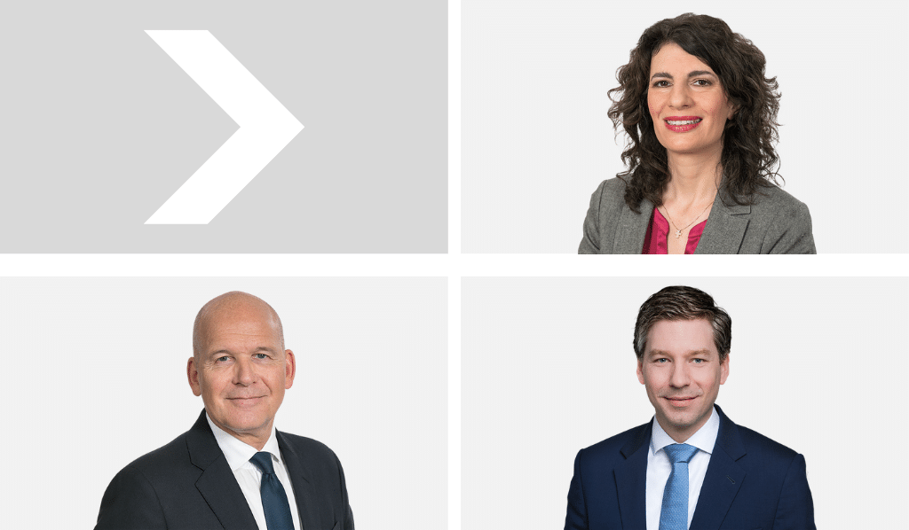 Dr. Jenny Mehlitz, Dr. Wolfgang Würfel, Felix Bergfort von GSK Stockmann