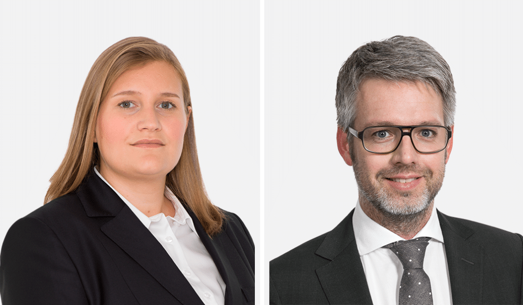Rebecca Comtesse, Dr. Marcel Vietor, Rechtsanwälte bei GSK Stockmann