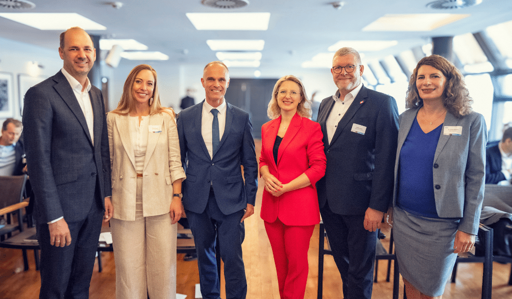 Die Referenten des 14. GSK Hafenforum